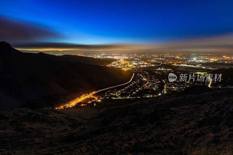 Heathcote Valley， Ōtautahi Christchurch，黄昏